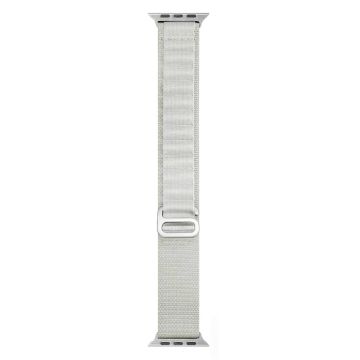 AHASTYLE WG97 Apple Watch Series 1 2 3 38mm / Series 4 5 6 SE SE (2022) SE (2023) 40mm / 7 8 9 41mm Braided Nylon Strap - White