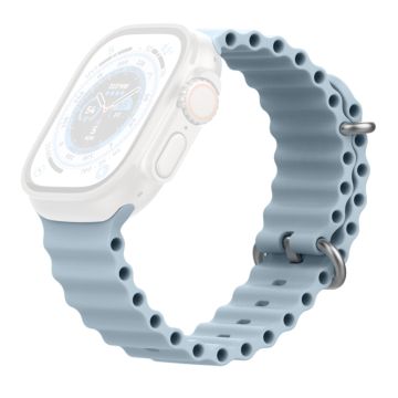 AHASTYLE WG102 Apple Watch Series 41mm - 40mm - 38mm Silicone Watch Band - Sky Blue