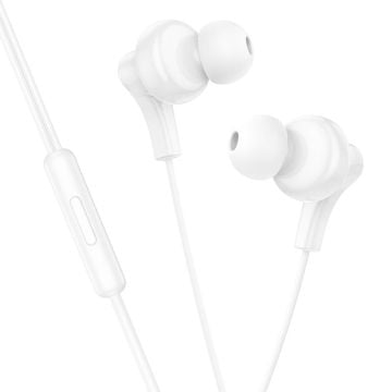 M114 Type-C Jia universal digital earphones with microphone - white