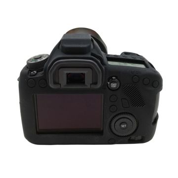 Canon EOS 6D,5DS,5DRS Modernt silikon skydd - Svart