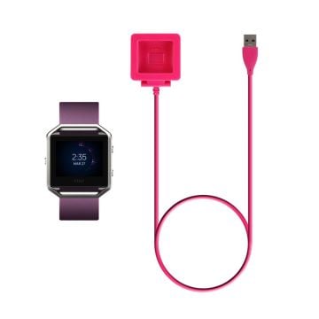 Fitbit Blaze Färgad laddar kabel - Rosa