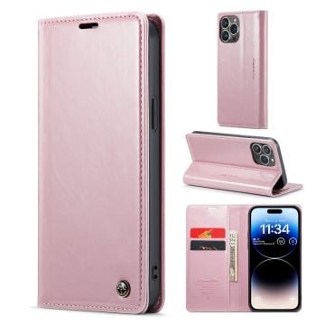 CaseMe lent iPhone 14 Pro fodral - Rosa