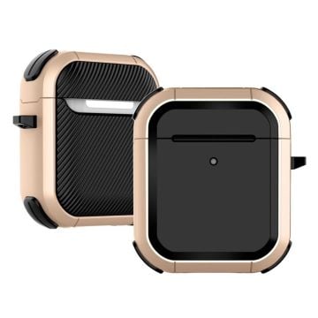 Airpods gummerat fodral - Guld