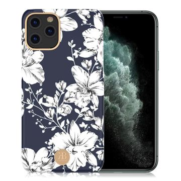 Kingxbar iPhone 11 Pro Max Blossom Swarovski-fodral - Lilja