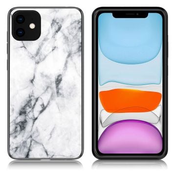 Fantasy Marmor iPhone 11 skal - Vit