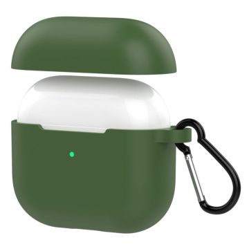 AirPods Pro enkelt silikonfodral - Militärgrön