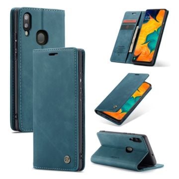 CaseMe vintage Samsung Galaxy A40 fodral - Blå