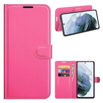 Classic Samsung Galaxy S21 FE fodral - Rosa