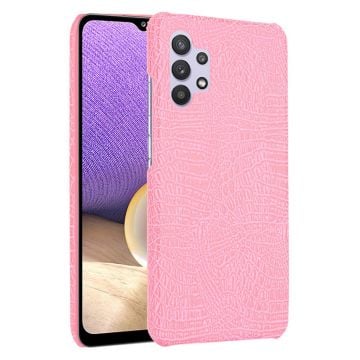 Croco Samsung Galaxy A32 skal - Rosa