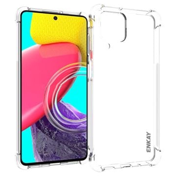 Ultrasmalt transparent fodral för Samsung Galaxy M53 5G