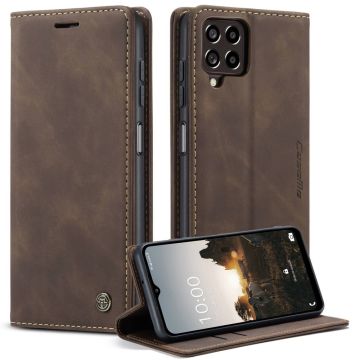 CaseMe vintage Samsung Galaxy M53 5G fodral - Brun