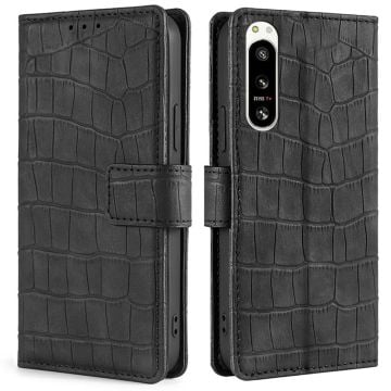 Croco Sony Xperia 5 IV skal - Svart