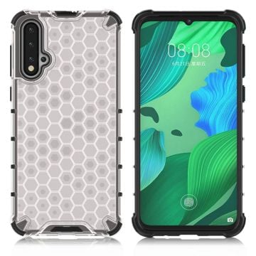 Bofink Honeycomb Huawei Nova 5 skal - Vit