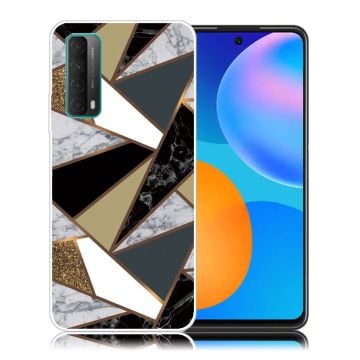 Marmormotiv Huawei Y7A / Huawei P Smart 2021 skal - Jordiska Marmorfragment