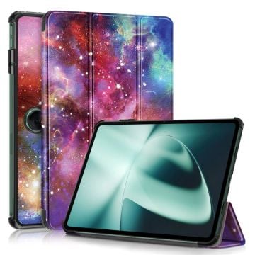 OnePlus Pad / Oppo Pad 2 läderfodral med coolt mönster - Galax