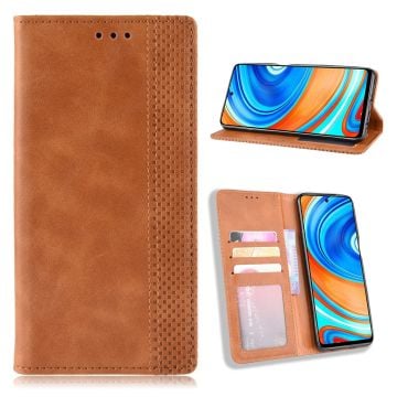 Bofink Vintage läder Xiaomi Redmi Note 9S / Xiaomi Redmi Note 9 Pro / Xiaomi Redmi Note 9 Pro Max fodral - Brun