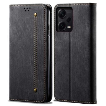 Jeans Xiaomi Redmi Note 12 Pro fodral - Svart