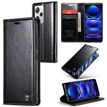 CaseMe lent Xiaomi Redmi Note 12 Pro fodral - Svart