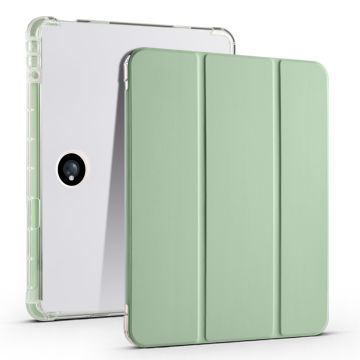 Tri-fold läderfodral för Oppo Pad 2 - Matcha Grön