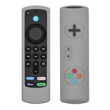 Amazon Fire TV Stick 4K (3:e) fjärrkontroll silikonskydd - Grå