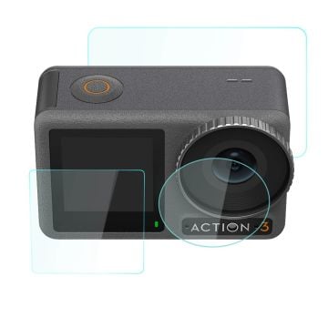 BRDRC DJI Osmo Action 3 tempered glass screen protector