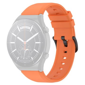 22 mm universal klockarmband i silikon - Orange