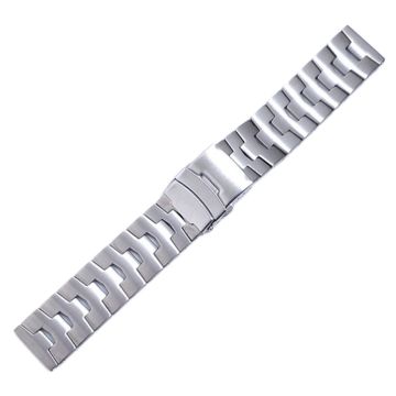 22 mm Universal klockarmband i titanstål - Silver