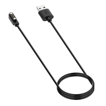 1,2 m magnetisk USB-laddningskabel - Svart