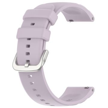 22 mm universal klockarmband i silikon - Ljuslila