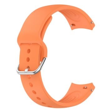 22 mm universal klockarmband i silikon med metallspänne - Orange