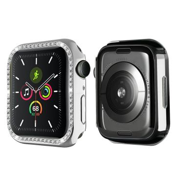 Apple Watch (41mm) enkelt gummerat skydd - Silver