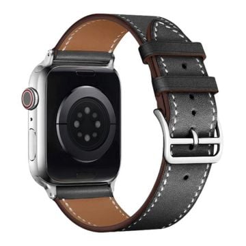 IMAK Apple Watch (41mm) läderarmband i PG1-serien - Svart