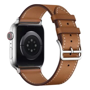 IMAK Apple Watch (41mm) läderarmband i PG1-serien - Brun