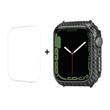 ENKAY Apple Watch (41mm) carbon fibe texture + screen protector