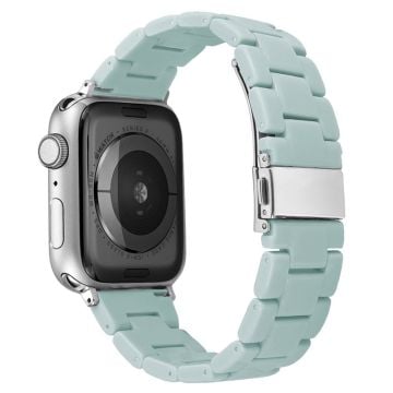 Apple Watch (41 mm) enkelt klockarmband i harts - Ljusgrön