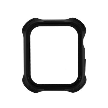 RURIHAI Apple Watch (41mm) matte cover with tempered glass - Black