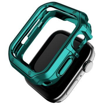 Apple Watch (41mm) elektropläterat lasergraverat fodral - Grön