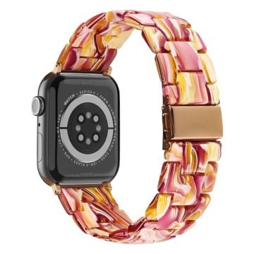 Apple Watch (41 mm) klockarmband i resinmodell - Röd Mix