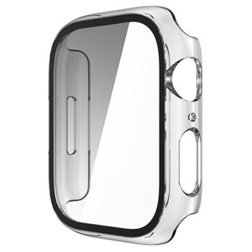 Apple Watch Series 8 (41mm) electroplating cover with tempered glass - Transparent