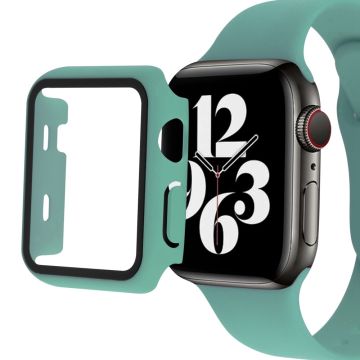 Apple Watch Series 8 (41mm) simple cover with tempered glass - Green