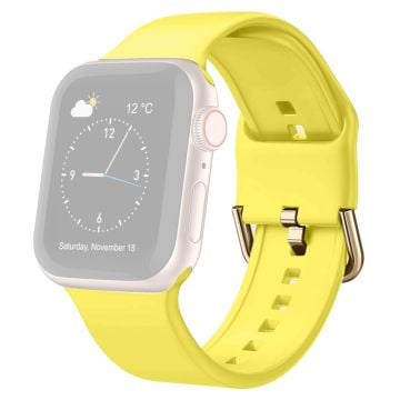 Apple Watch Series 8 (41mm) silikonarmband - Citrongul