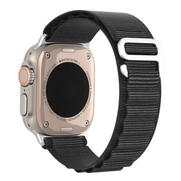 DUX DUCIS GS series för Apple Watch Series 8 (41mm) robust armband med ögla - Svart