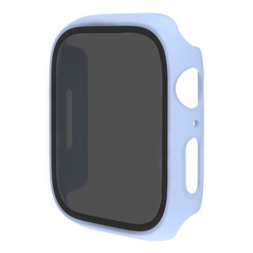 Apple Watch SE 2022 (44mm) / SE / 6 / 5 integrated cover with tempered glass - Sea Ice Blue