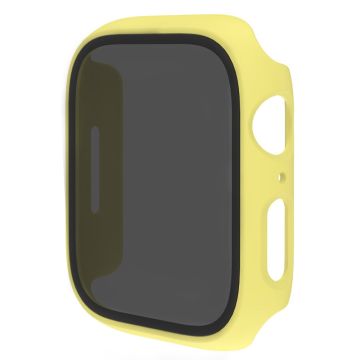 Apple Watch SE 2022 (44mm) / SE / 6 / 5 integrated cover with tempered glass - Yellow