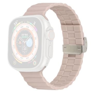 Apple Watch Series 9 45mm / Ultra 2 silikonarmband - Rosa