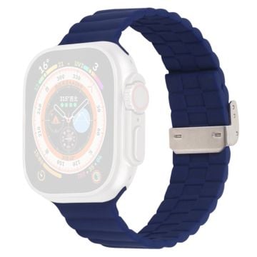 Apple Watch Series 9 45mm / Ultra 2 silikonarmband - Midnattsblå