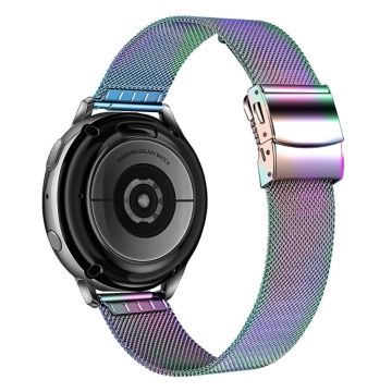 22 mm Samsung Galaxy Watch (46 mm) / Gear S3 klockarmband i rostfritt stål - Flerfärgad