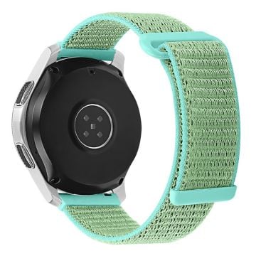 22 mm Samsung Galaxy Watch 3 (45 mm) / Watch (46 mm) / Gear S3 klockarmband i nylon - Grön