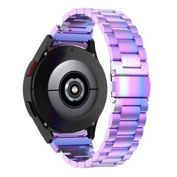 3-Bead armband i rostfritt stål för Samsung Galaxy Watch 6 / 5 / 4 - Flerfärgad