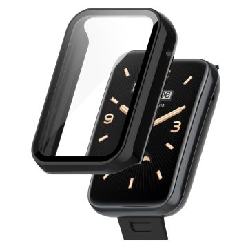 Xiaomi Mi Band 7 Pro cover with tempered glass - Black